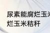 尿素能腐烂玉米秸秆吗 尿素能不能腐烂玉米秸秆