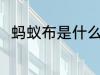 蚂蚁布是什么面料 关于蚂蚁布介绍