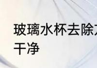 玻璃水杯去除方法 如何把玻璃杯子洗干净