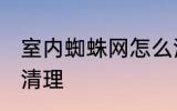 室内蜘蛛网怎么清理 室内蜘蛛网如何清理