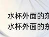 水杯外面的东西为什么是反的 为什么水杯外面的东西是反的